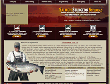 Tablet Screenshot of fightclubguidedfishing.com